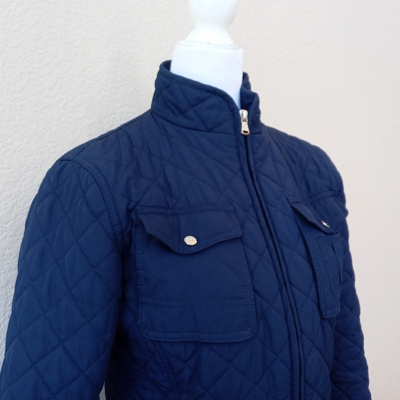 Ralph Lauren navy blue quilted jacket - Picture 3 of 7